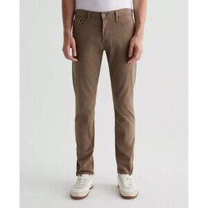 AG JEANS Mens Size 34x34 Tan Modern Slim Sueded Sateen TELLIS $198